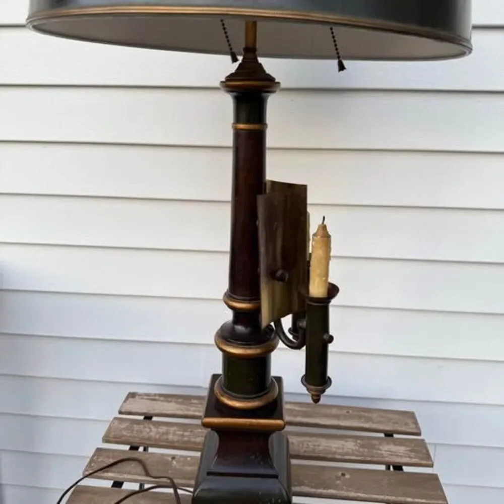Frederick Cooper Table Lamp Adjustable Candlesticks